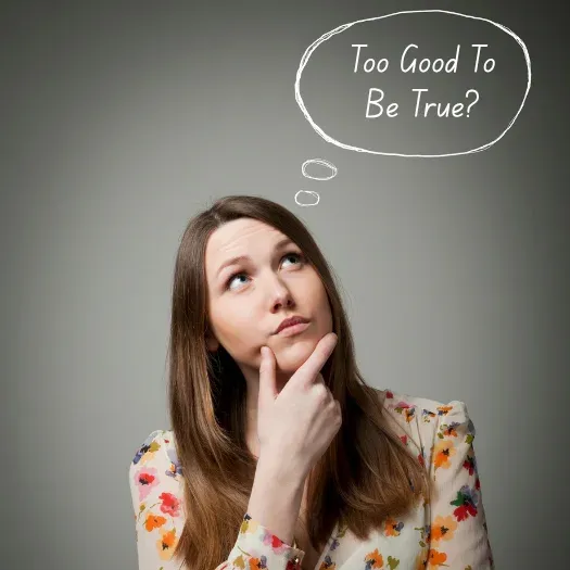 too good to be true c